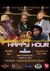 Social Set Happy Hour Flyer