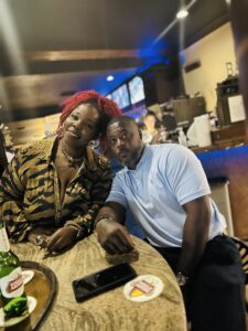 Lady J (Black Smokers United) & Blaylock (The Blazer Society)